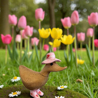 Flower Hat Bamboo Ducky