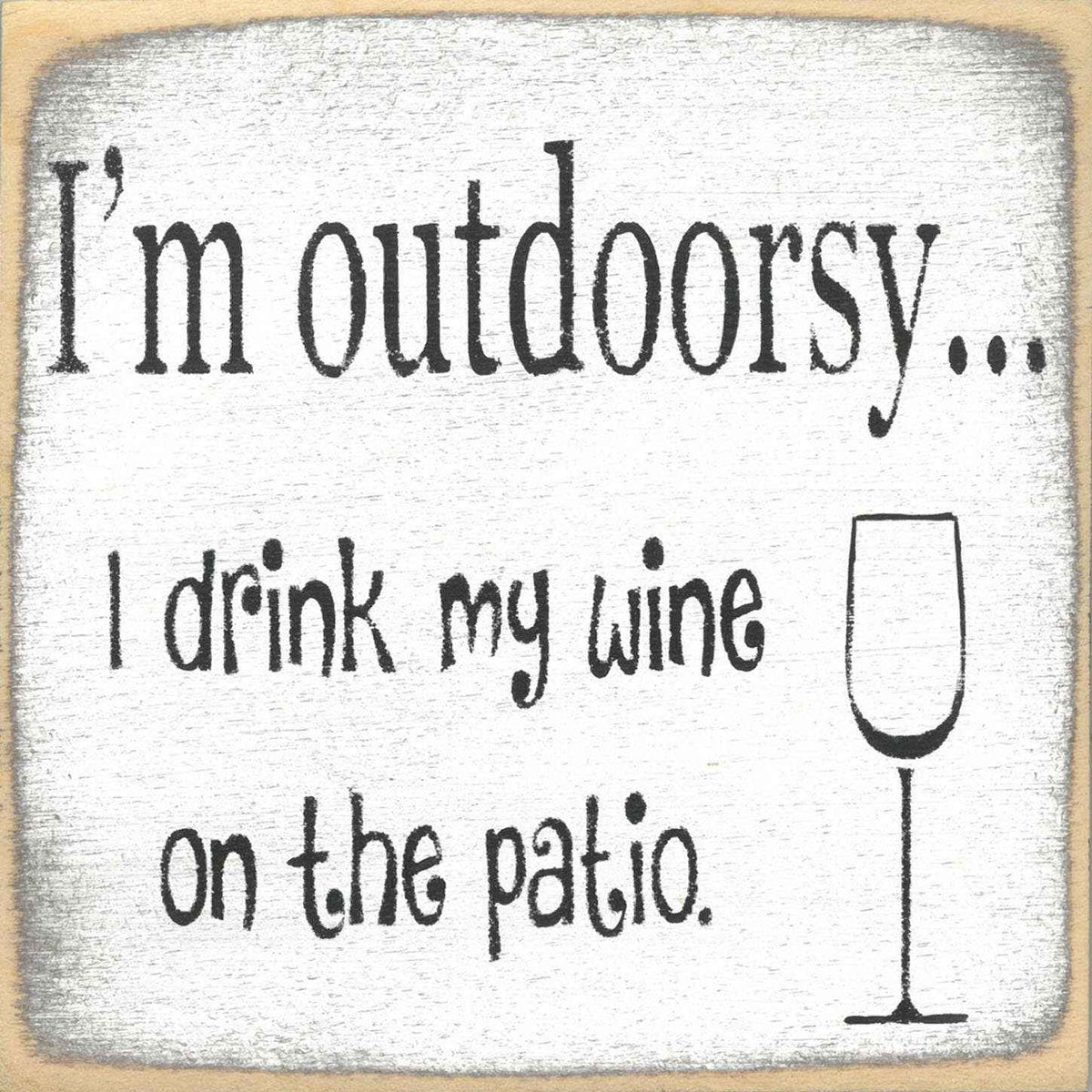 I'm Outdoorsy