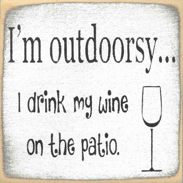 I'm Outdoorsy