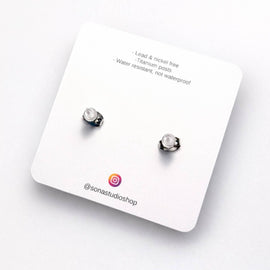 Stacked Ghost Earrings