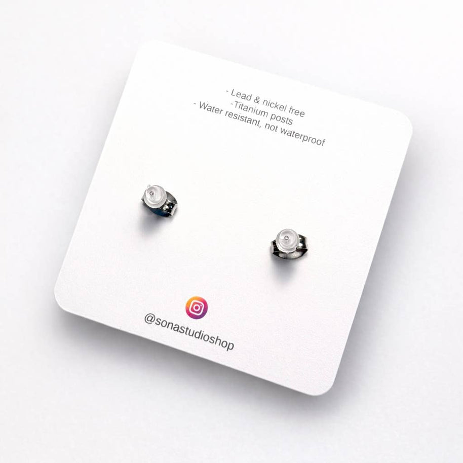 Black Cat Earrings