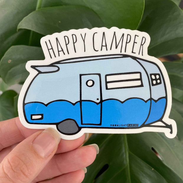 Happy Camper - Stickers - CLOSEOUT SALE