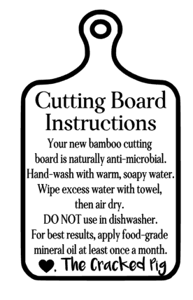 Camping Themed Small Cutting Boards