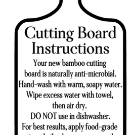 Grilling Themed Bamboo Cutting Boards