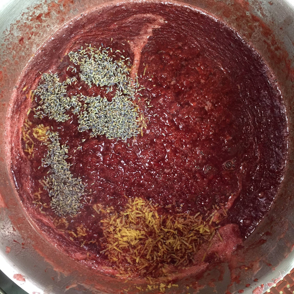 Strawberry Lemon Lavender Preserve