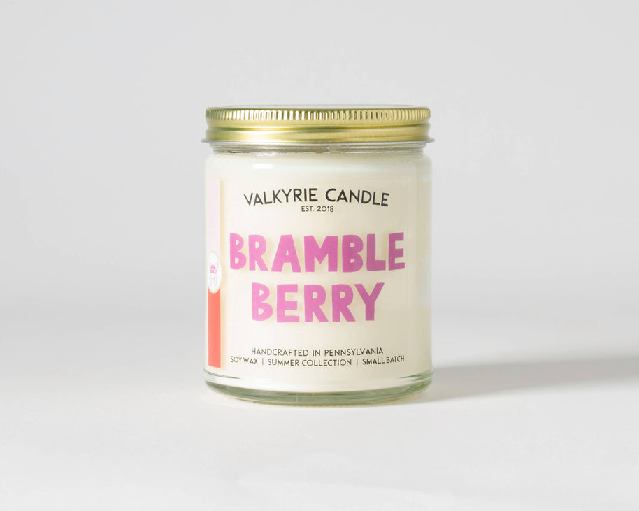 Bramble Berry Candle | Summer Collection - THE SILVER RIPPLE