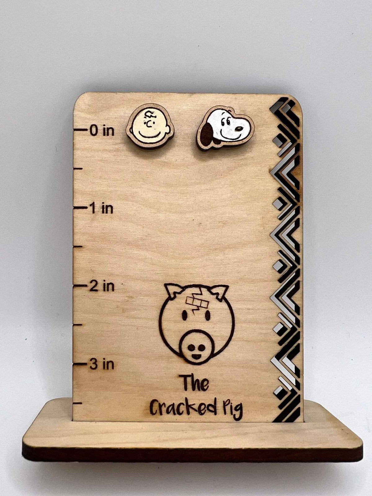 Snoopy Studs | Stainless Steel Hardware