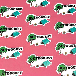 Outdoorsy - Stickers - CLOSEOUT SALE