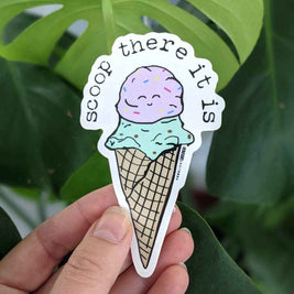 Scoop There It Is - Ice Cream Stickers - CLOSEOUT SALE