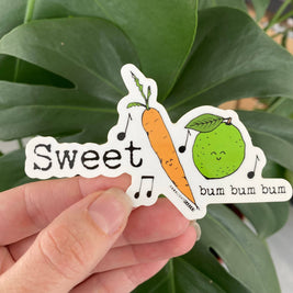 Sweet Carrot Lime - Sticker