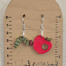 The Very Hungry Caterpillar Drop Earrings