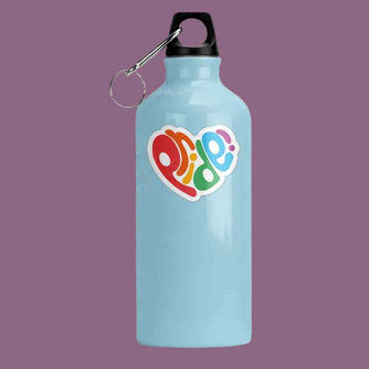 Pride Heart Shape Sticker: 5