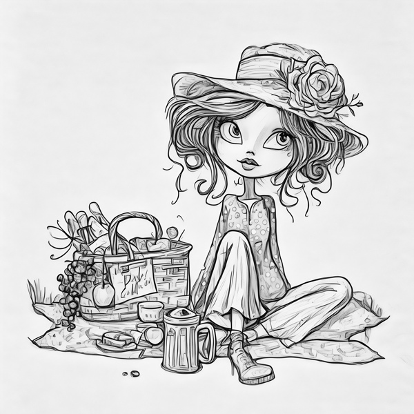 Afternoon Picnic DIY Painting Art Kit