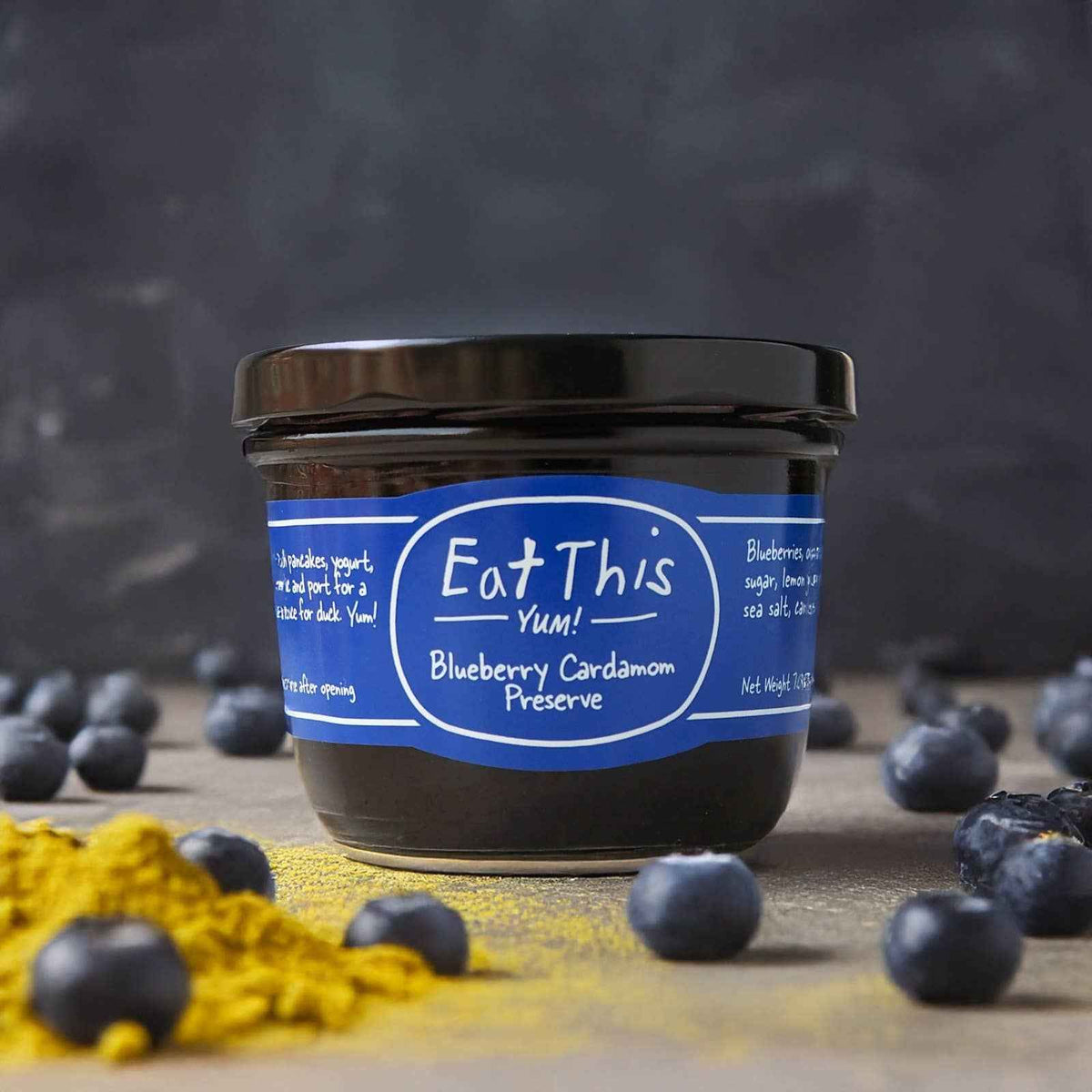 Blueberry Cardamom Preserve