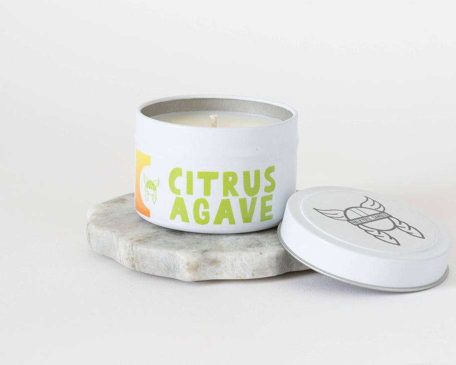Citrus Agave Candle | Summer Collection - THE SILVER RIPPLE