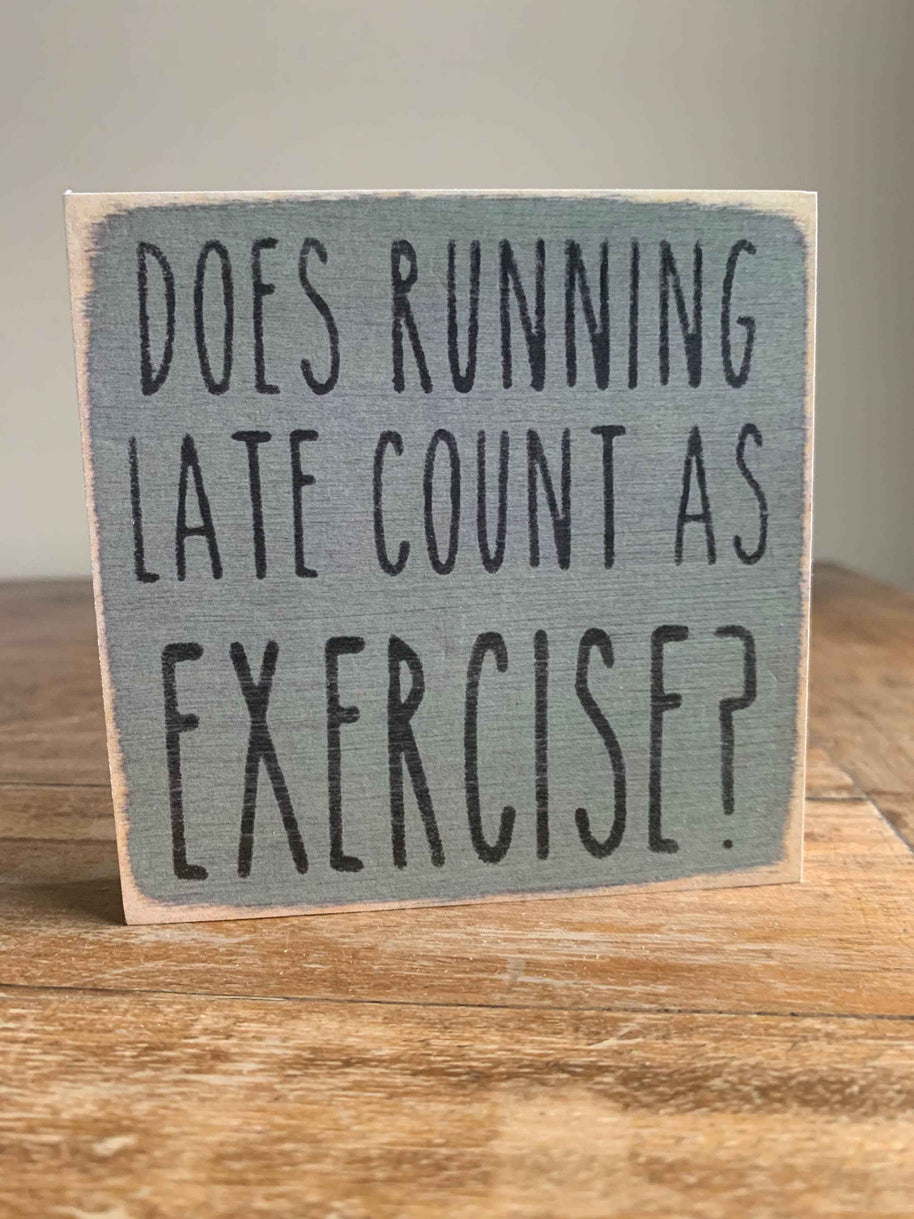 Running Late