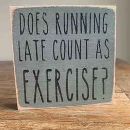 Running Late