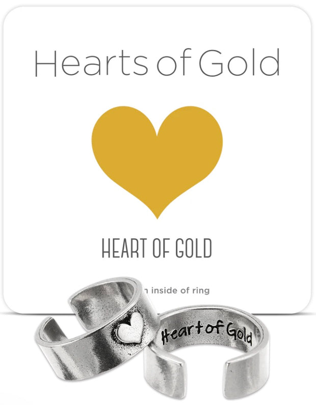Hearts of Gold Ring - Heart of Gold