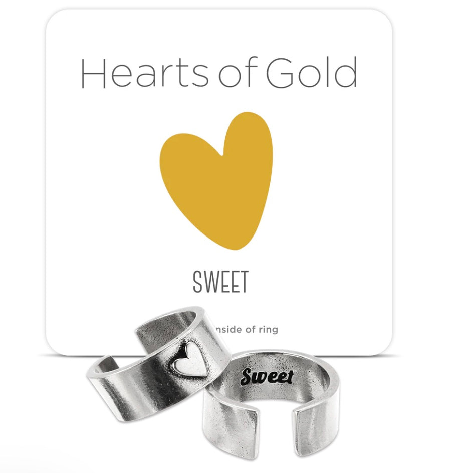 Hearts of Gold Ring - Sweet