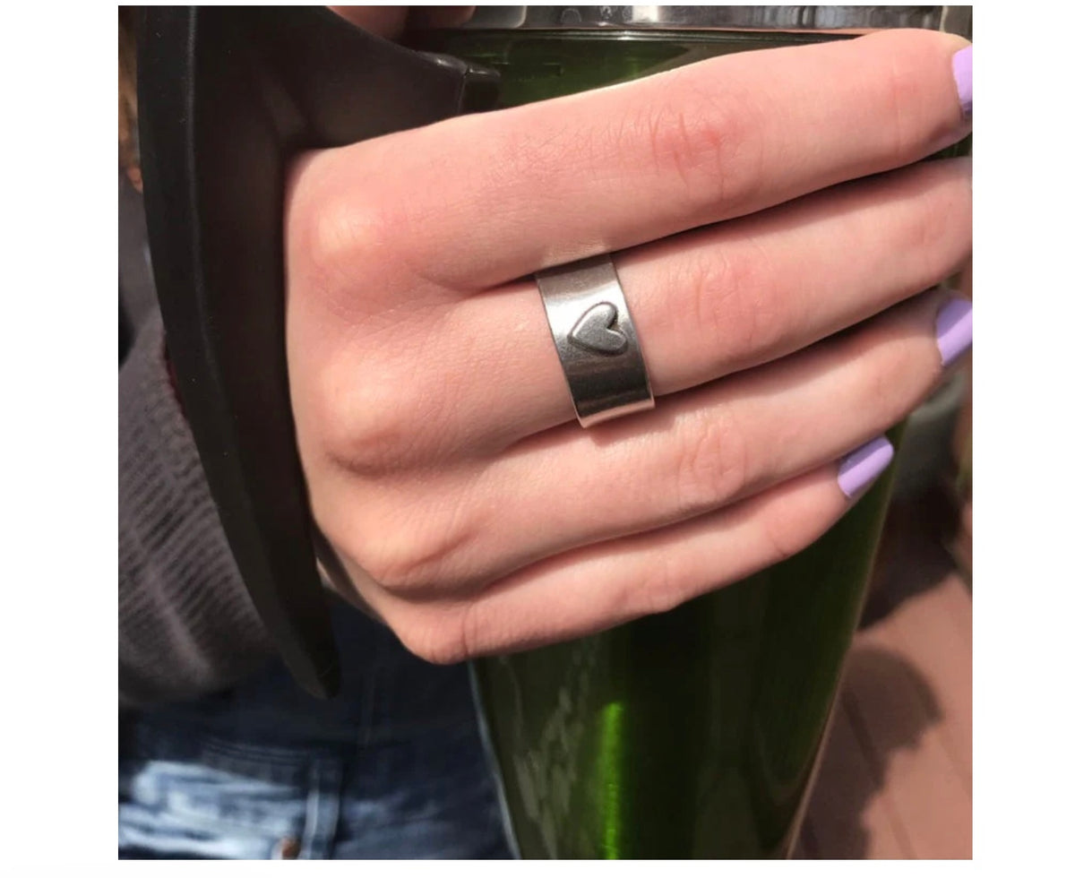 Hearts of Gold Ring - Loved