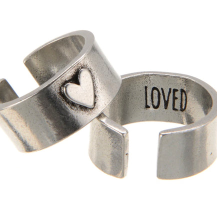 Hearts of Gold Ring - Loved