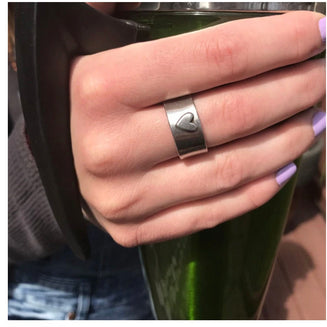 Hearts of Gold Ring - Loved