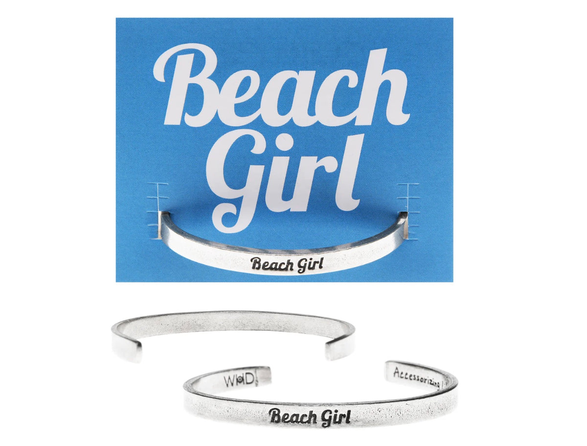 Quotable Cuff - Beach Girl