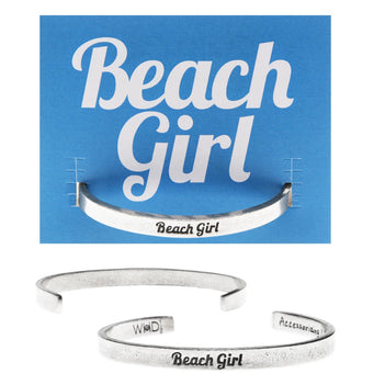 Quotable Cuff - Beach Girl