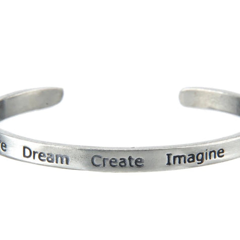 Quotable Cuff - Explore Dream Create Imagine Discover