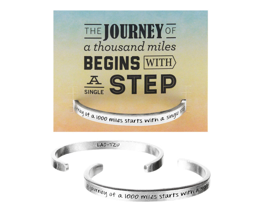 Quotable Cuff - A Journey of 1000 Miles