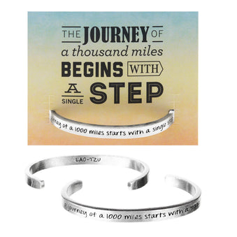 Quotable Cuff - A Journey of 1000 Miles