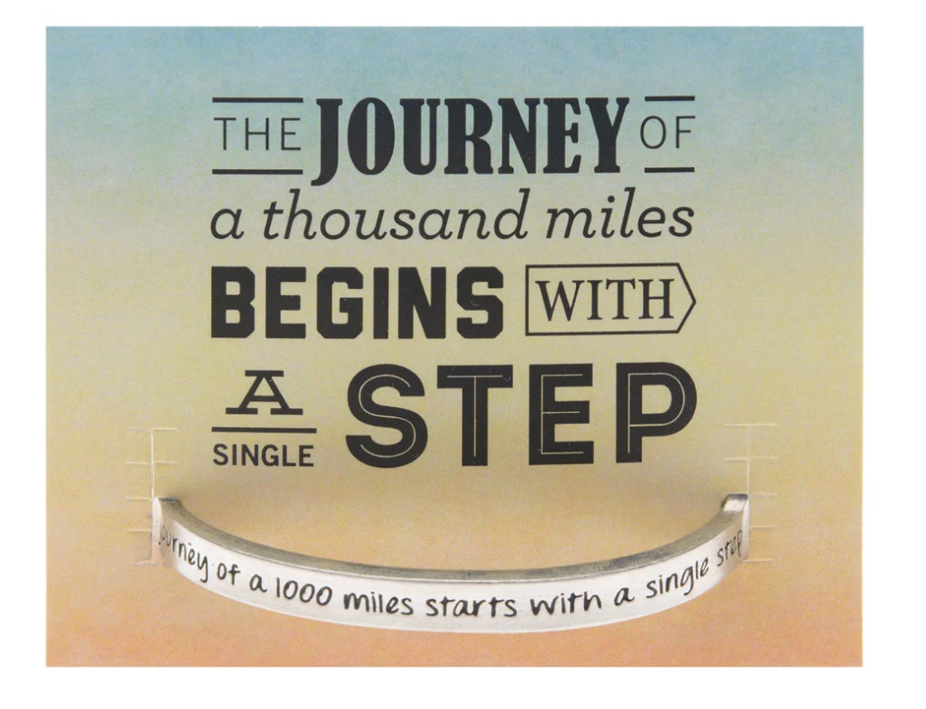 Quotable Cuff - A Journey of 1000 Miles
