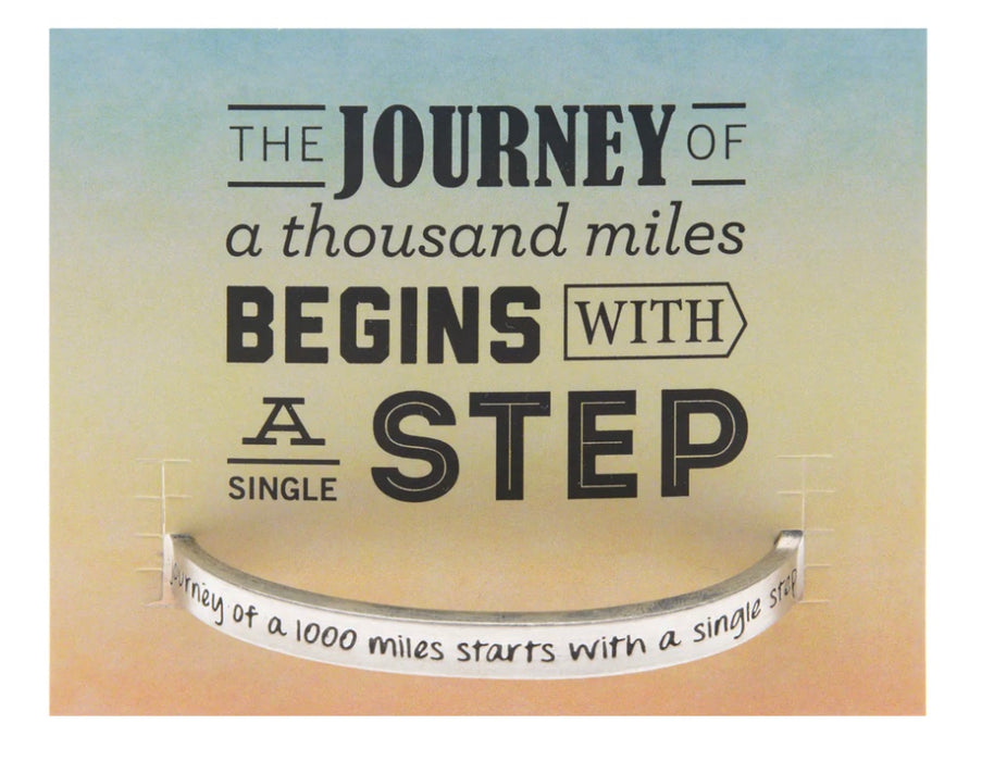 Quotable Cuff - A Journey of 1000 Miles