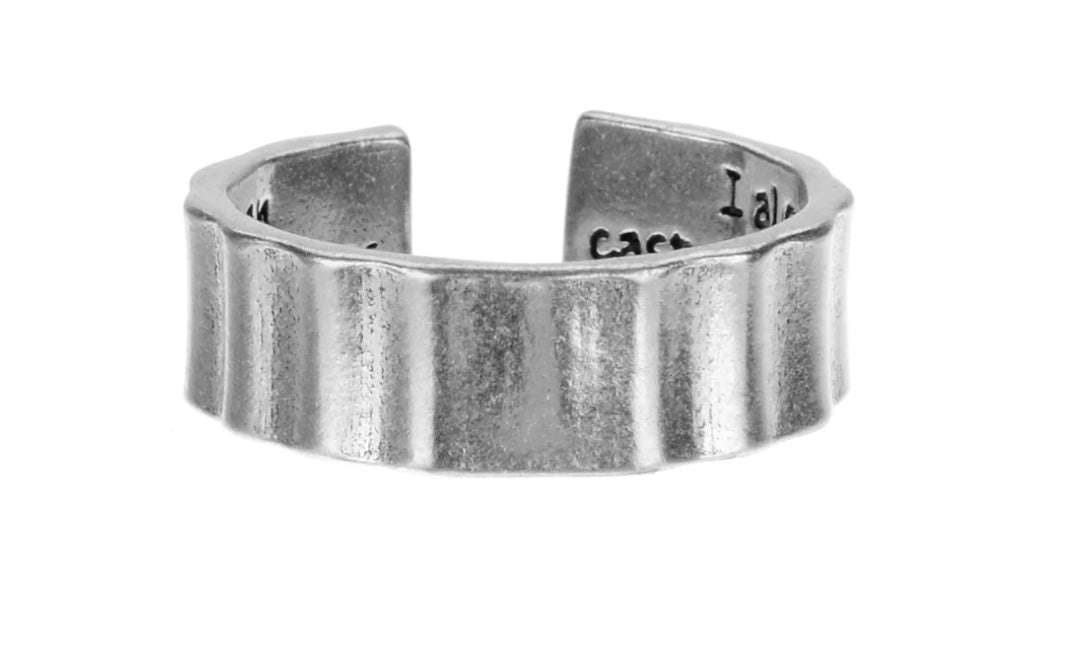 Inspire Ring - I Alone Cannot Change the World