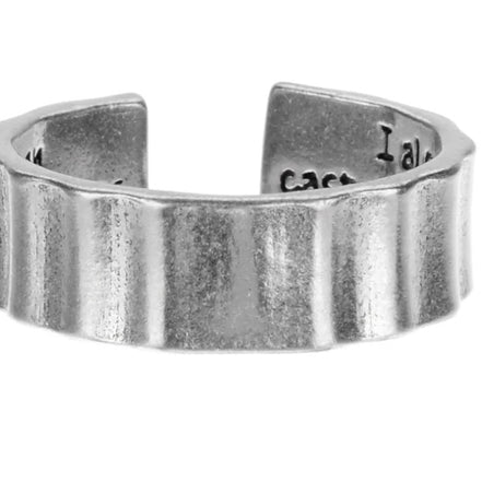Inspire Ring - I Alone Cannot Change the World