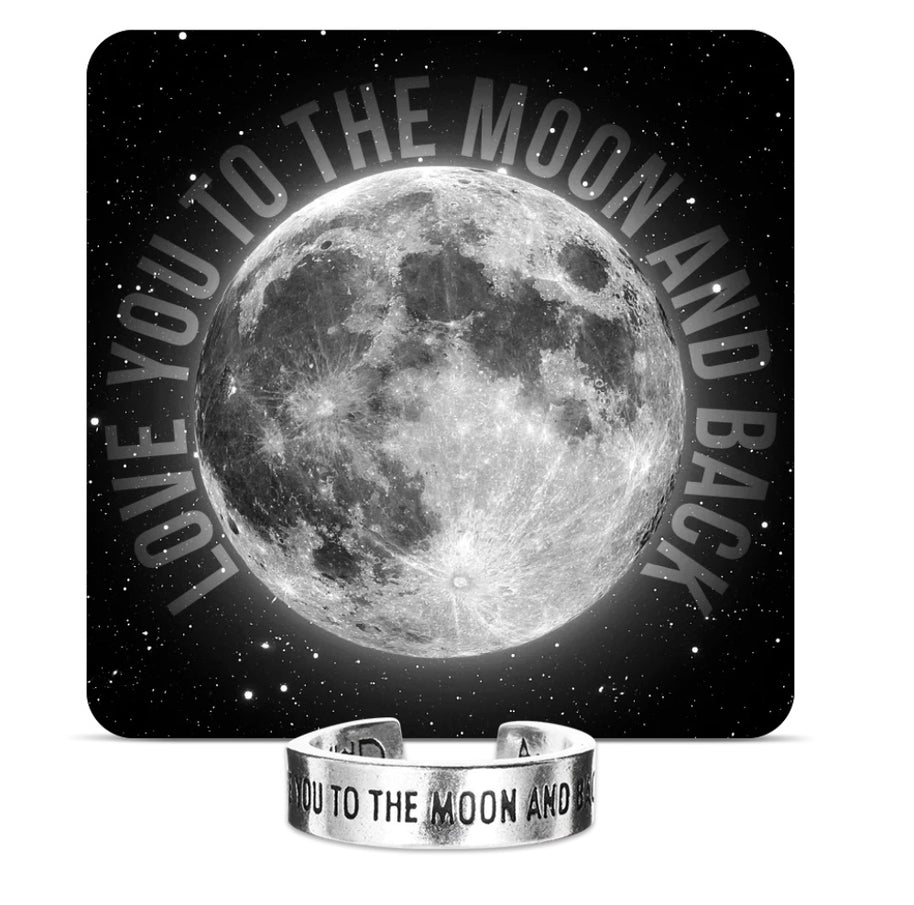 Inspire Ring - Love you to the moon and back