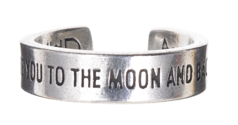 Inspire Ring - Love you to the moon and back
