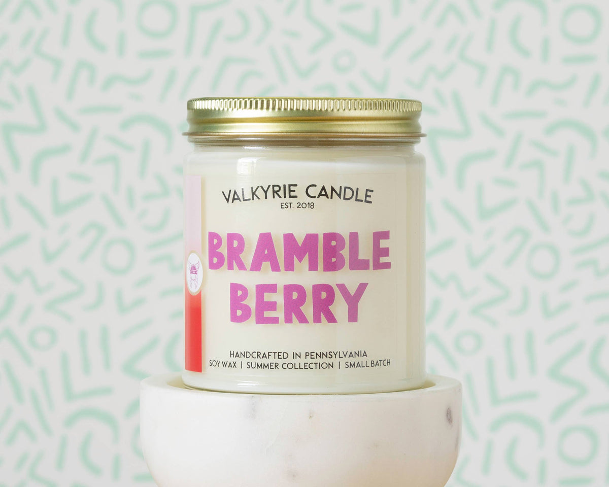 Bramble Berry Candle | Summer Collection - THE SILVER RIPPLE