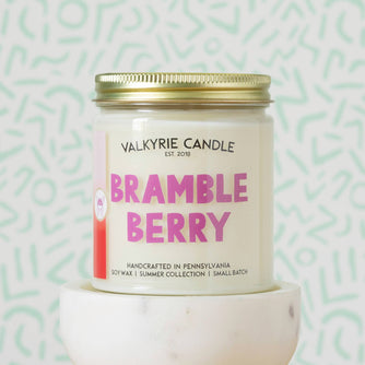 Bramble Berry Candle | Summer Collection - THE SILVER RIPPLE