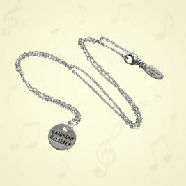Daydream Believer - Hand Stamped Necklace