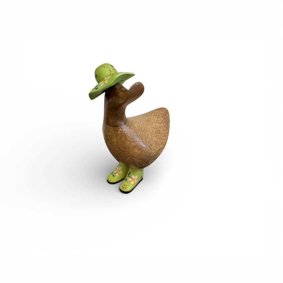 Flower Hat Bamboo Ducky