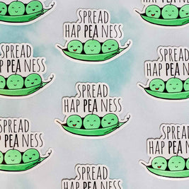 Spread Hap Pea Ness - Stickers - CLOSEOUT SALE