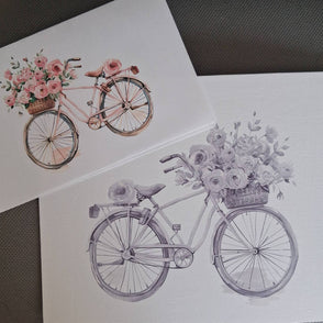 Bike of Roses DIY Painting Art Kit