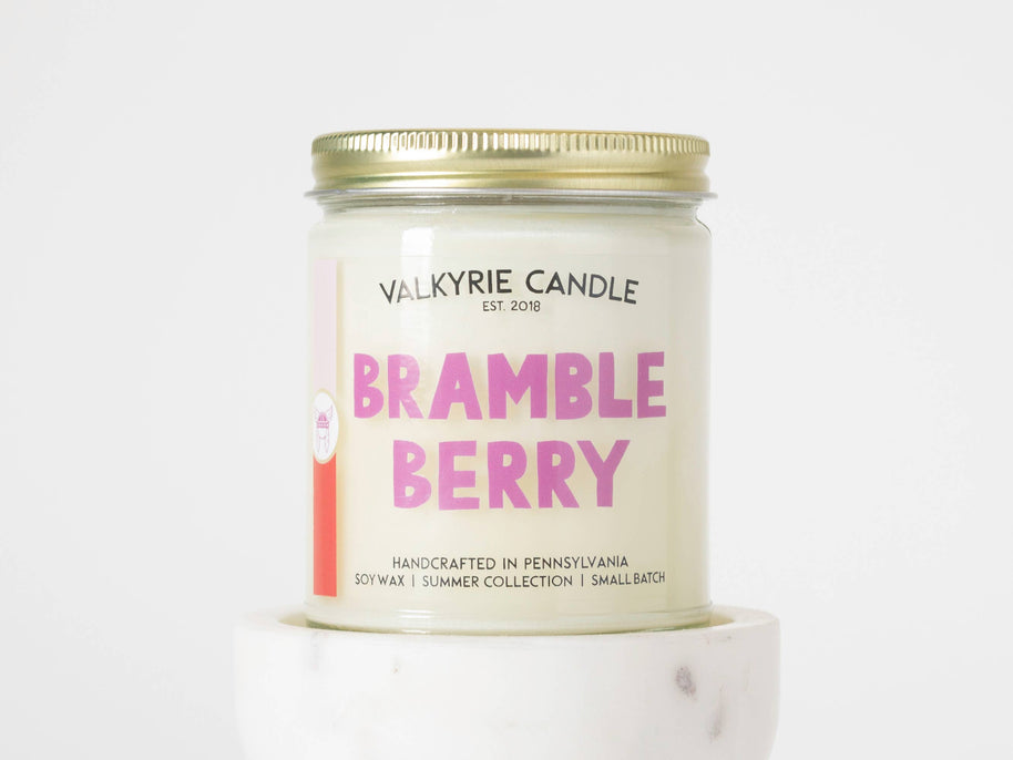 Bramble Berry Candle | Summer Collection - THE SILVER RIPPLE