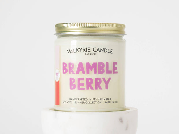 Bramble Berry Candle | Summer Collection - THE SILVER RIPPLE