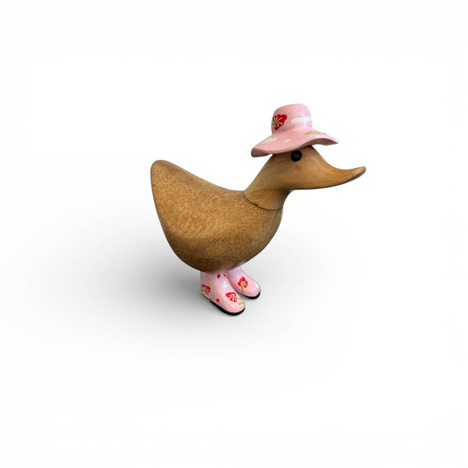 Flower Hat Bamboo Ducky