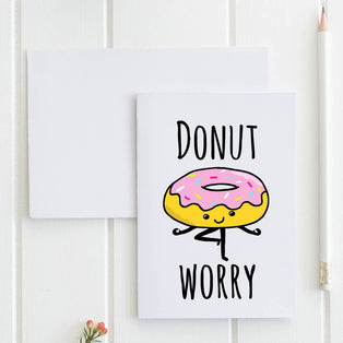 Donut Worry - Sweet Card