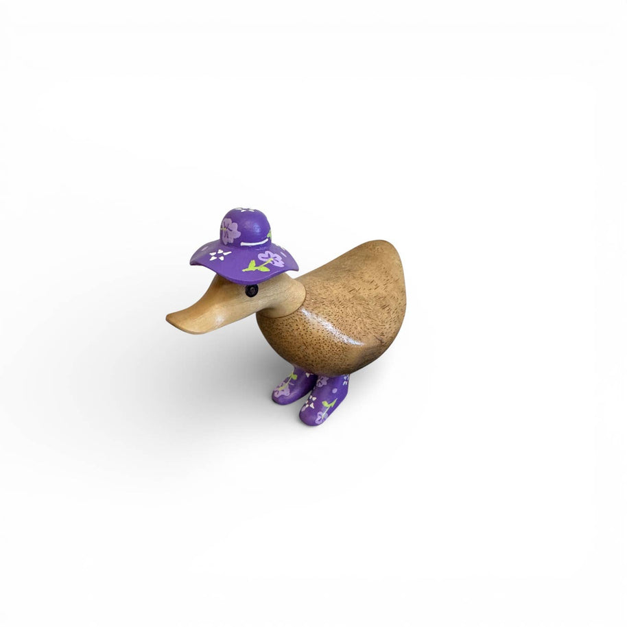 Flower Hat Bamboo Ducky