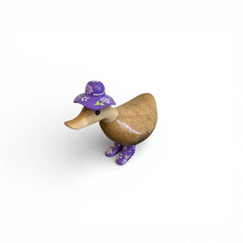 Flower Hat Bamboo Ducky