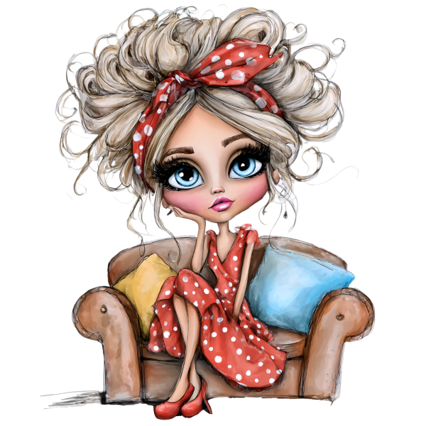 Couch Girl DIY Sip & Paint Art Kit